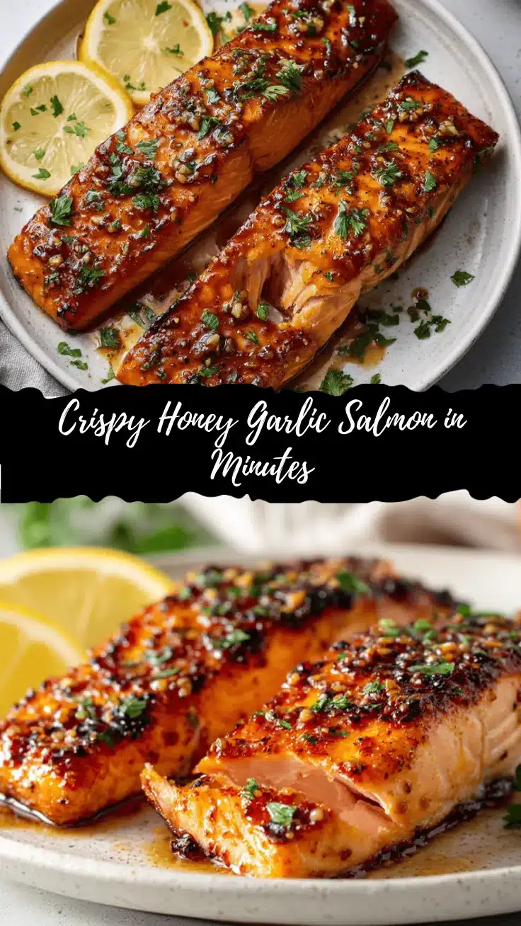 air fryer honey garlic salmon recipe