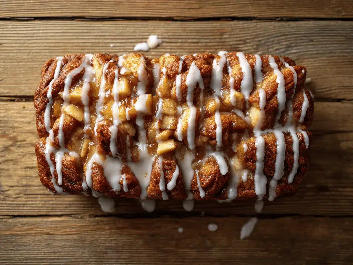 Amish apple fritter bread preparation steps