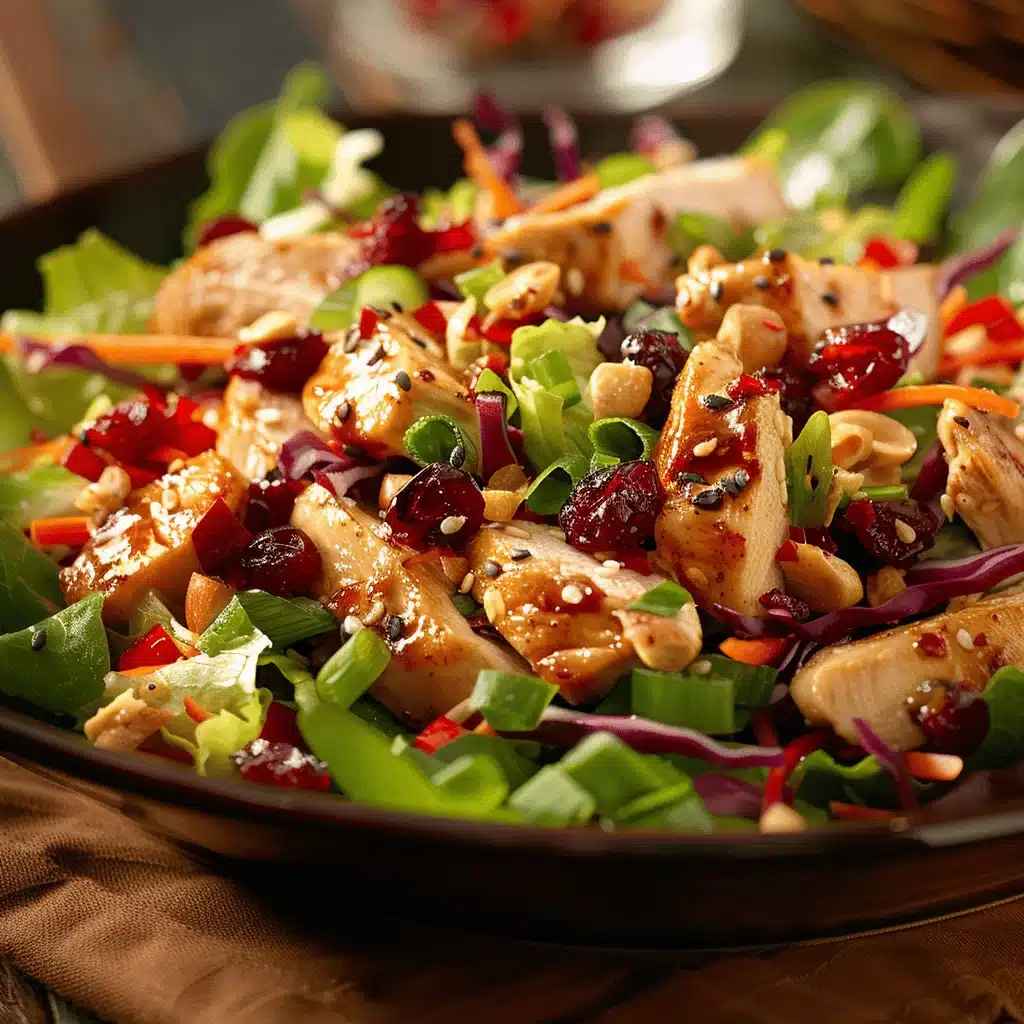 Asian Chicken Cranberry Salad - featured image
