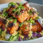 Bang Bang Salmon Bites Bowls - featured image