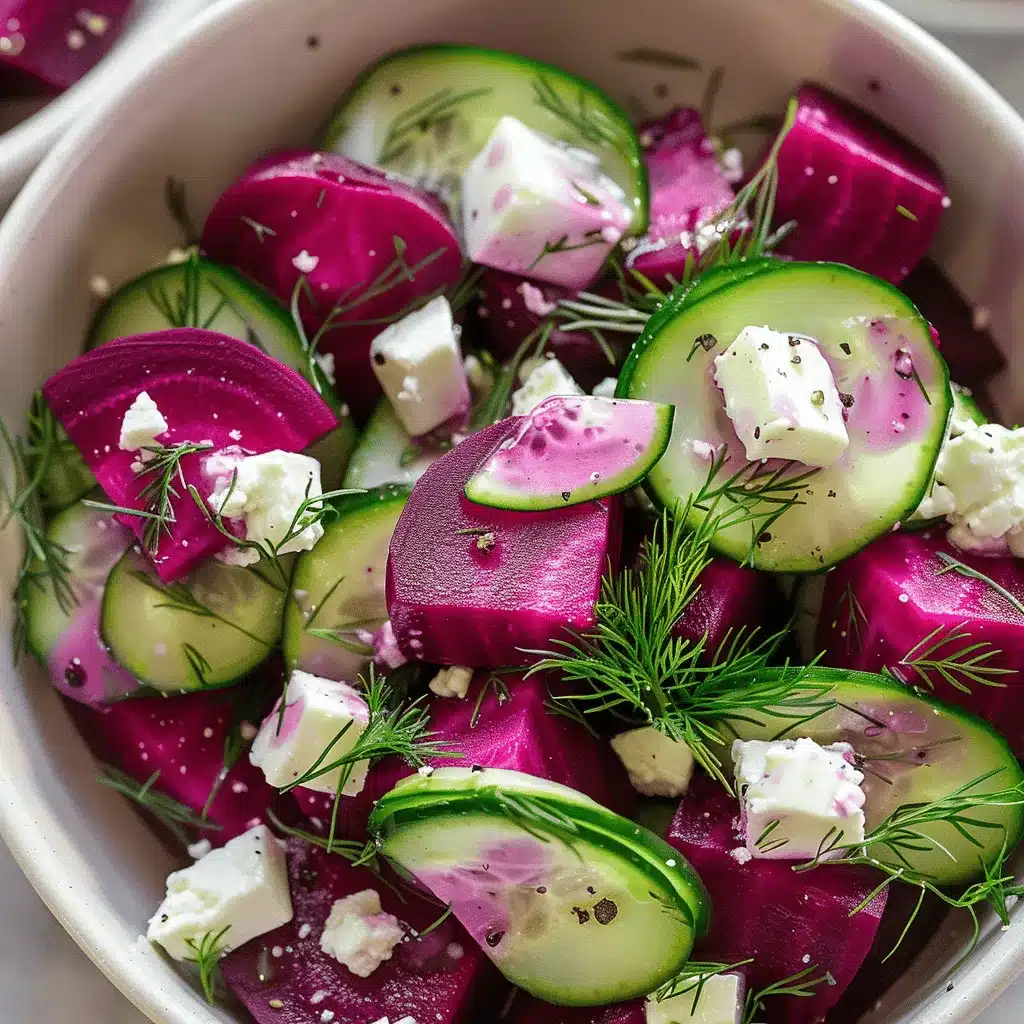 beet salad with feta preparation steps