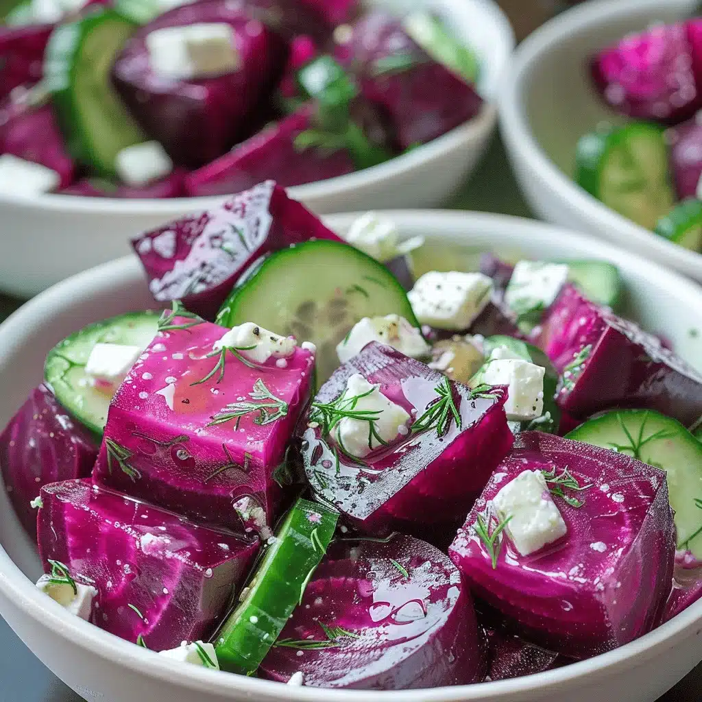 beet salad with feta - featured image