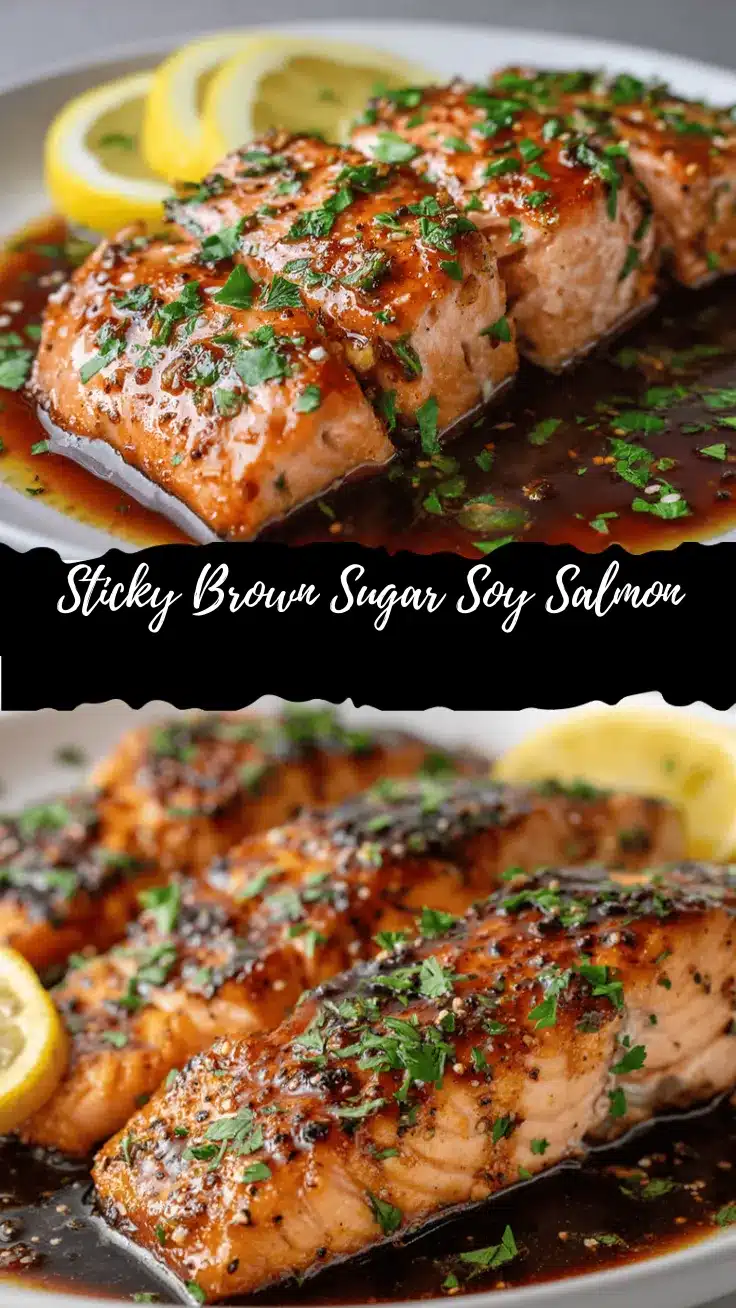 brown sugar soy glazed salmon recipe