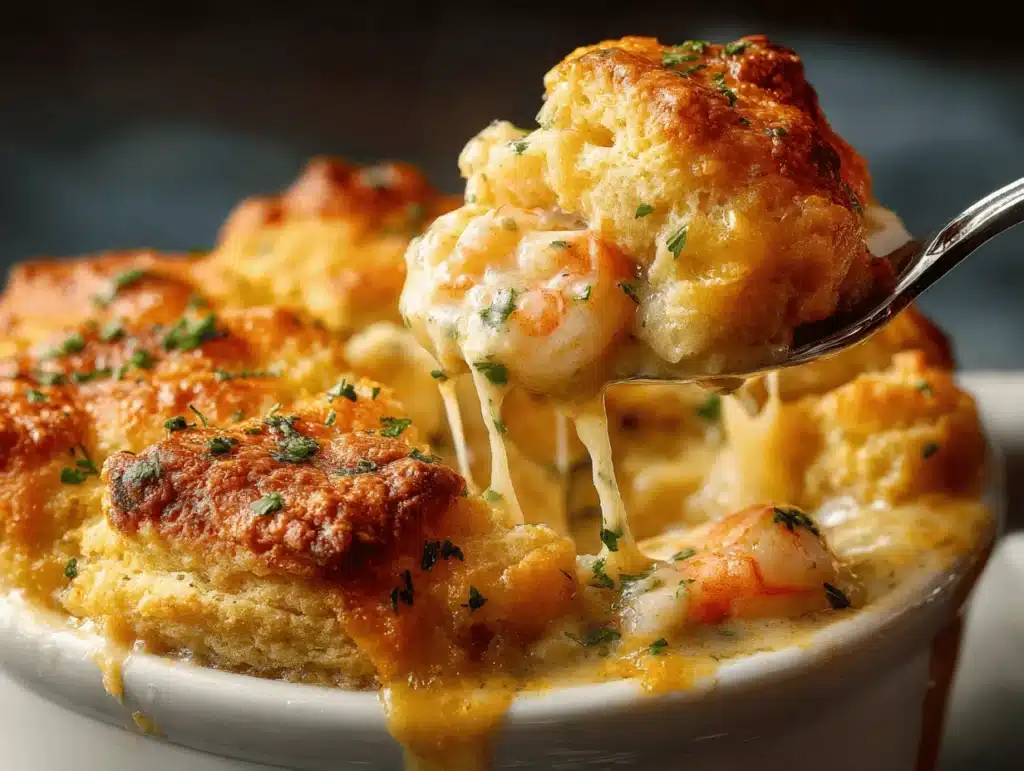 Cheddar Bay Biscuit Seafood Pot Pie - featured image