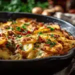 cowboy potato casserole - featured image