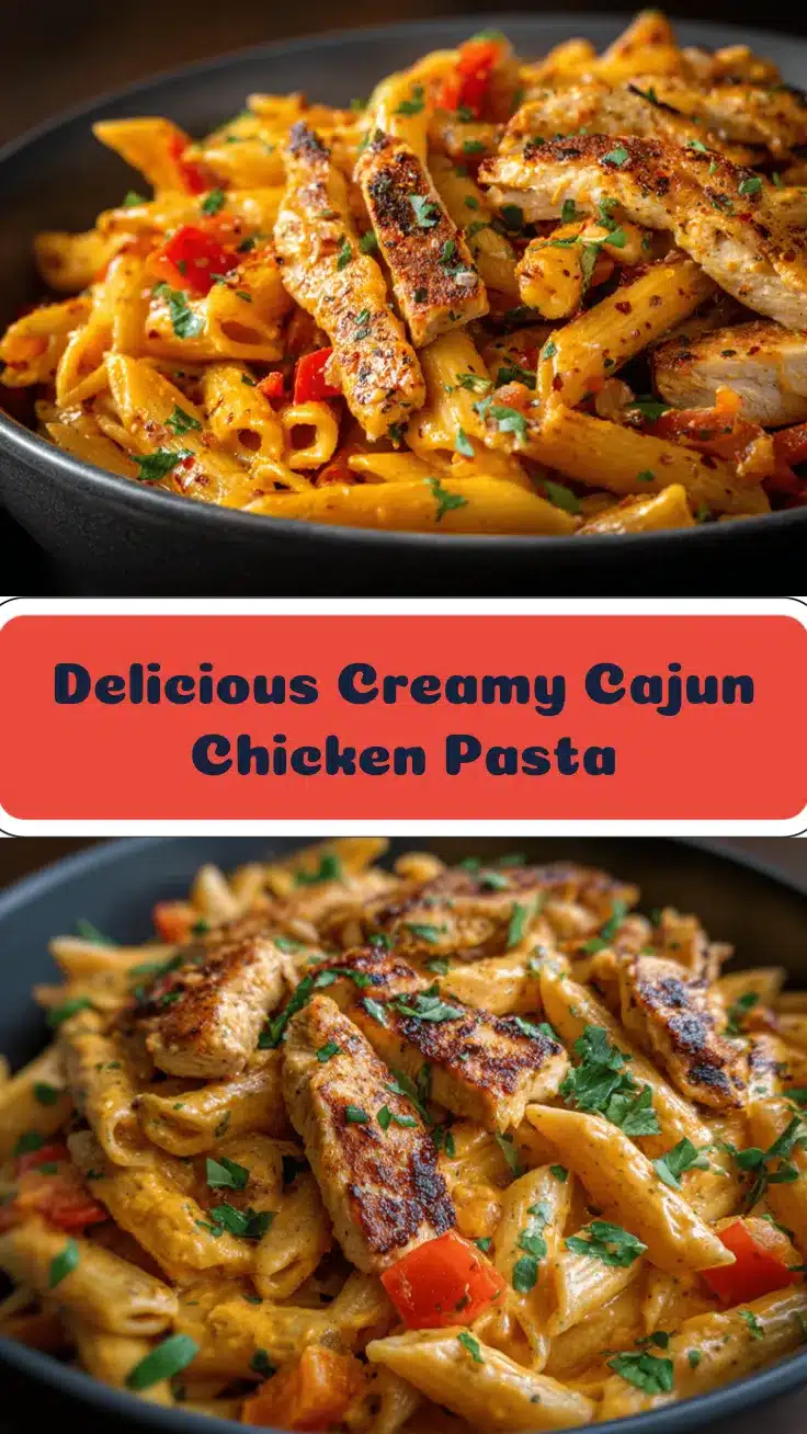 creamy Cajun chicken pasta recipe