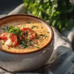creamy crab and shrimp bisque - featured image