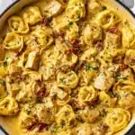 creamy marry me chicken tortellini - featured image