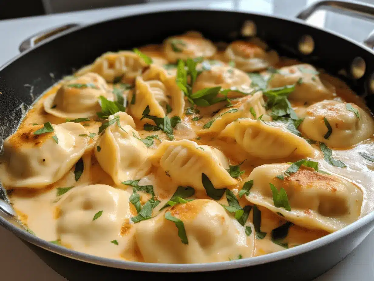 creamy marry me chicken tortellini preparation steps