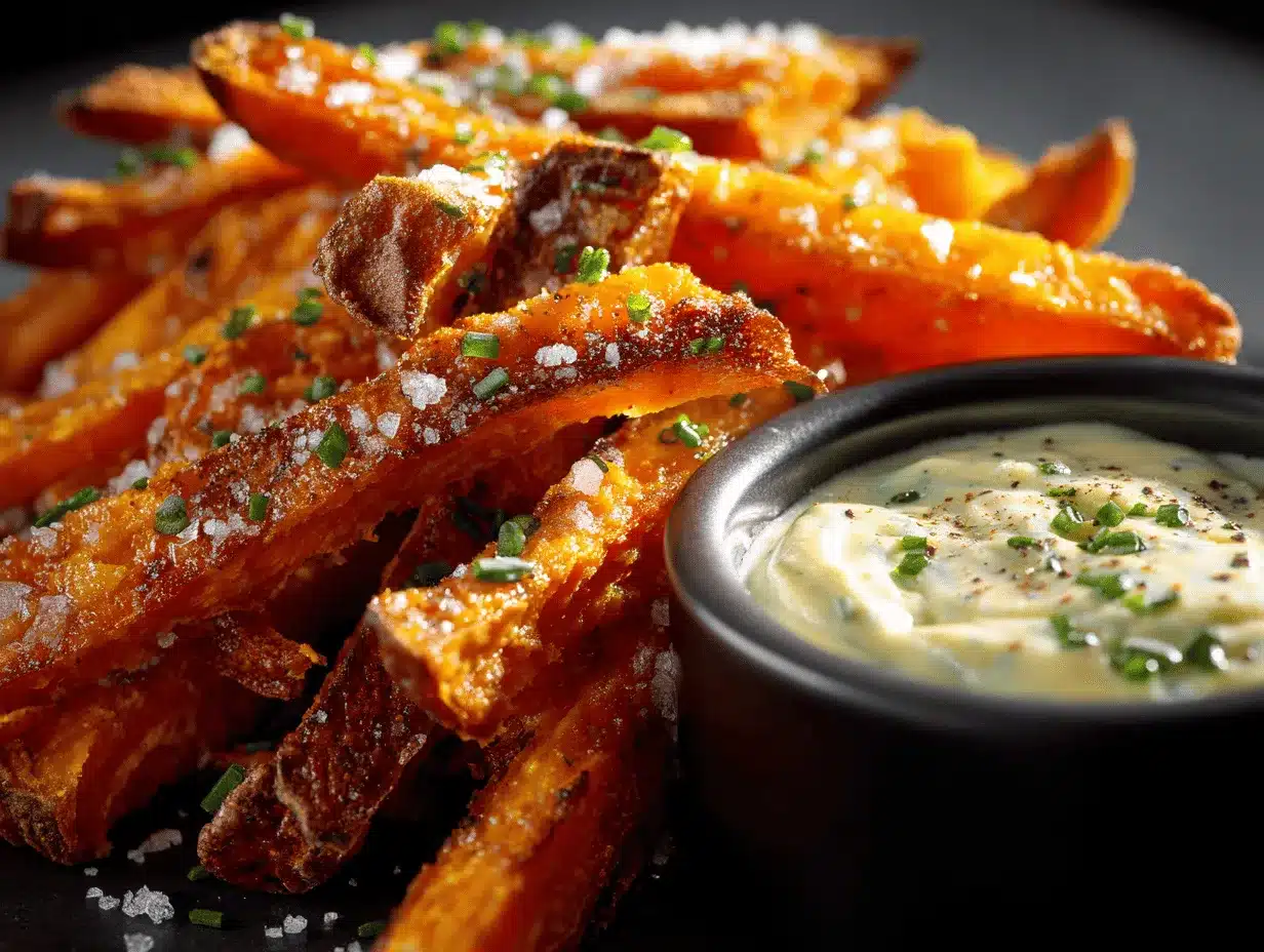 crispy oven baked sweet potato fries preparation steps