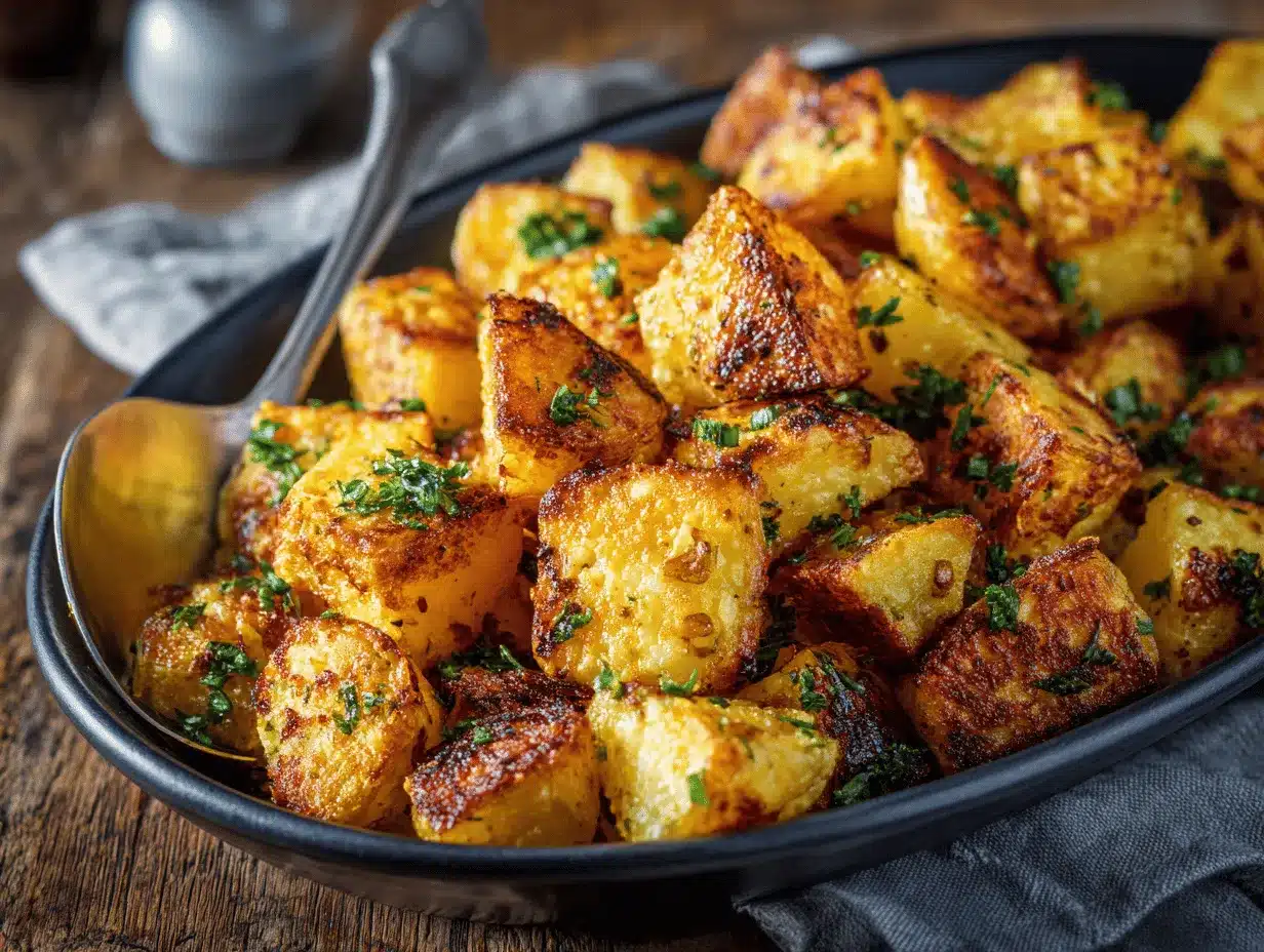 crispy roast potatoes preparation steps