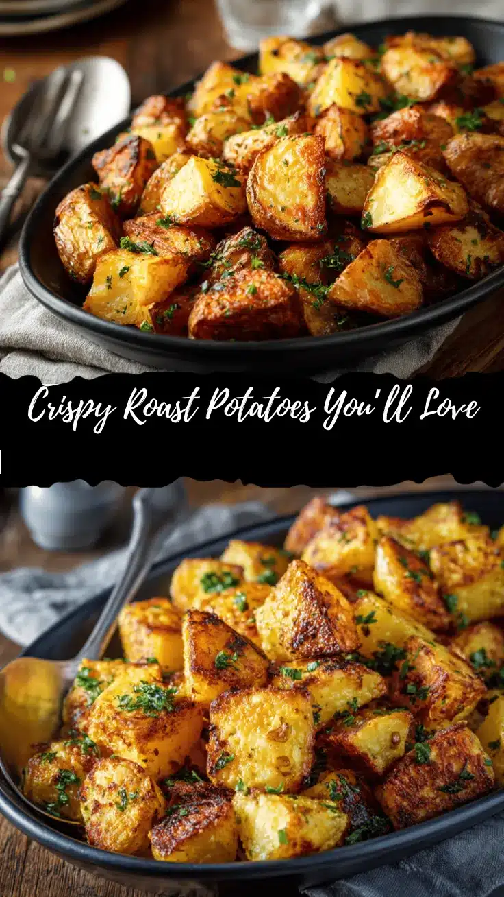 crispy roast potatoes recipe