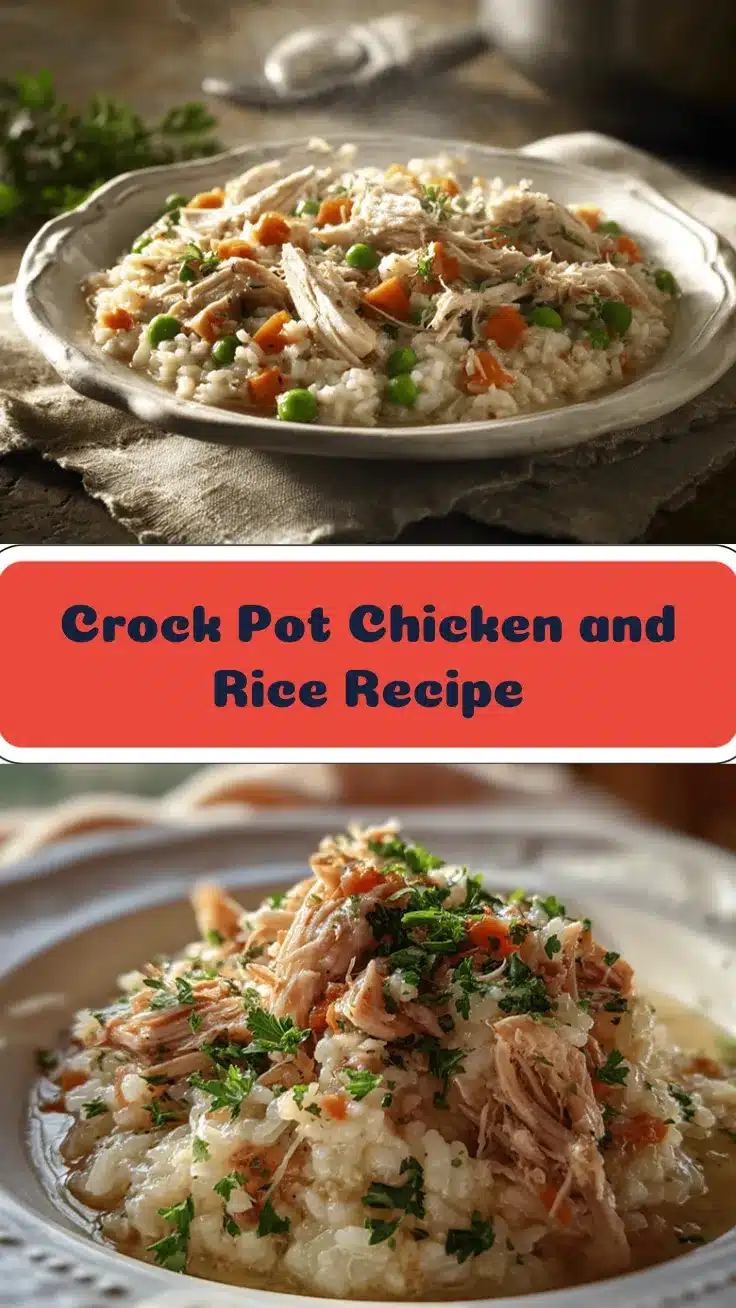 crock pot chicken and rice recipe