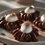 dark chocolate spiders - featured image