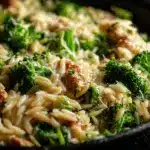 ground turkey orzo - featured image