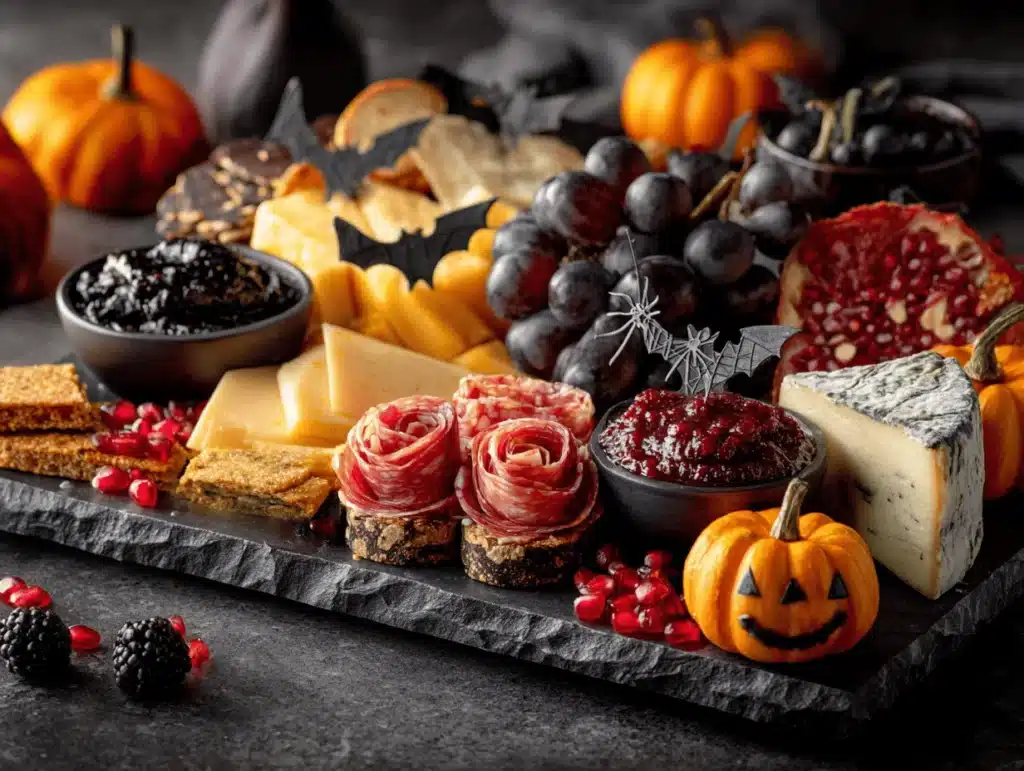 Halloween charcuterie board - featured image