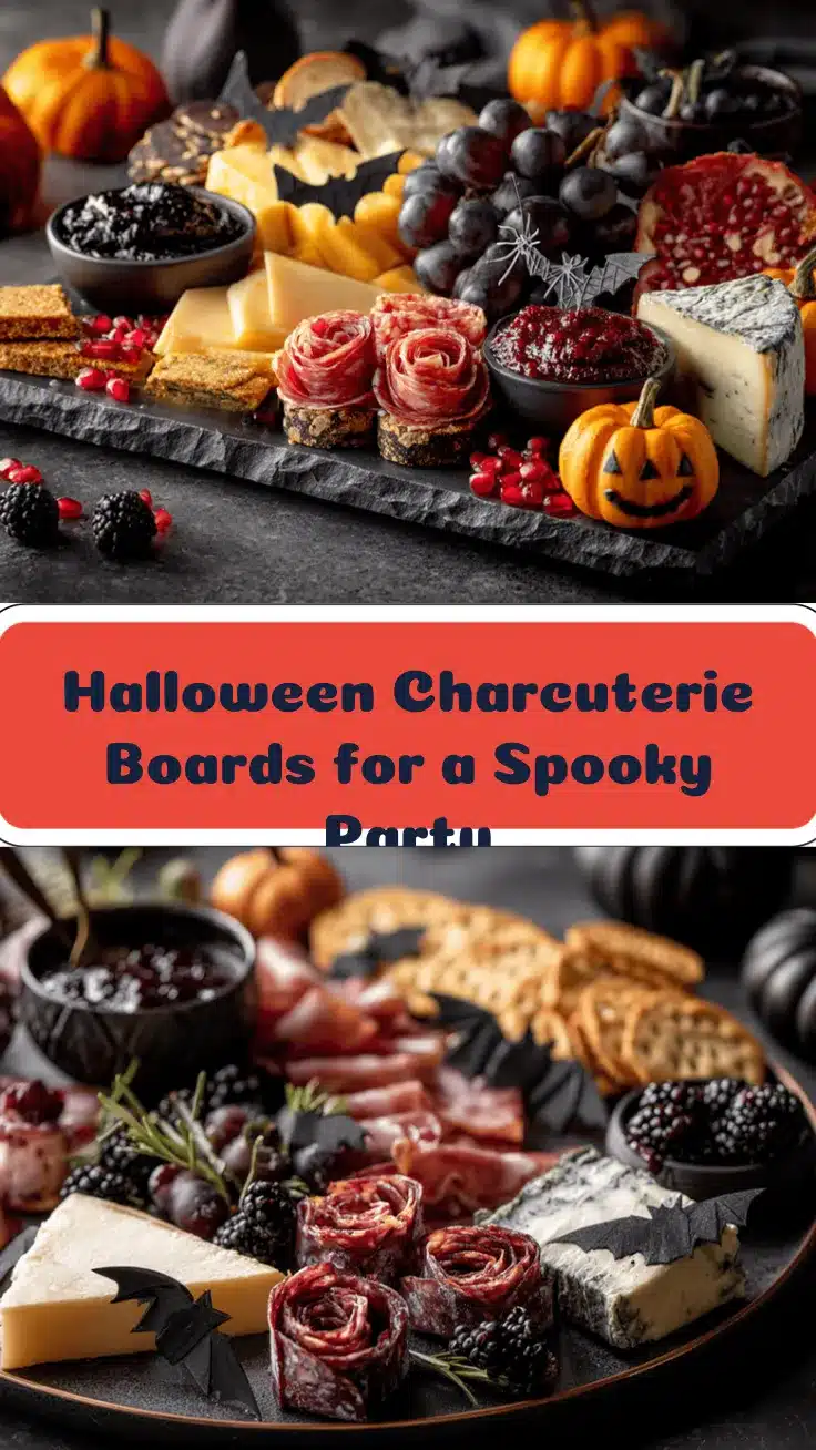 Halloween charcuterie board recipe