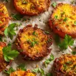 healthy smashed carrots - featured image
