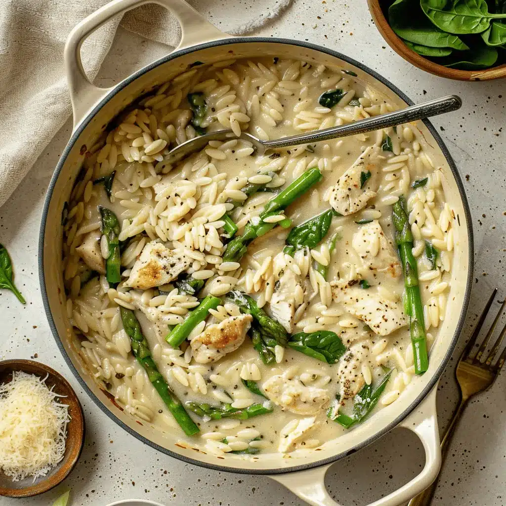 high protein chicken orzo preparation steps