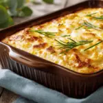 honey-glazed corn casserole - featured image