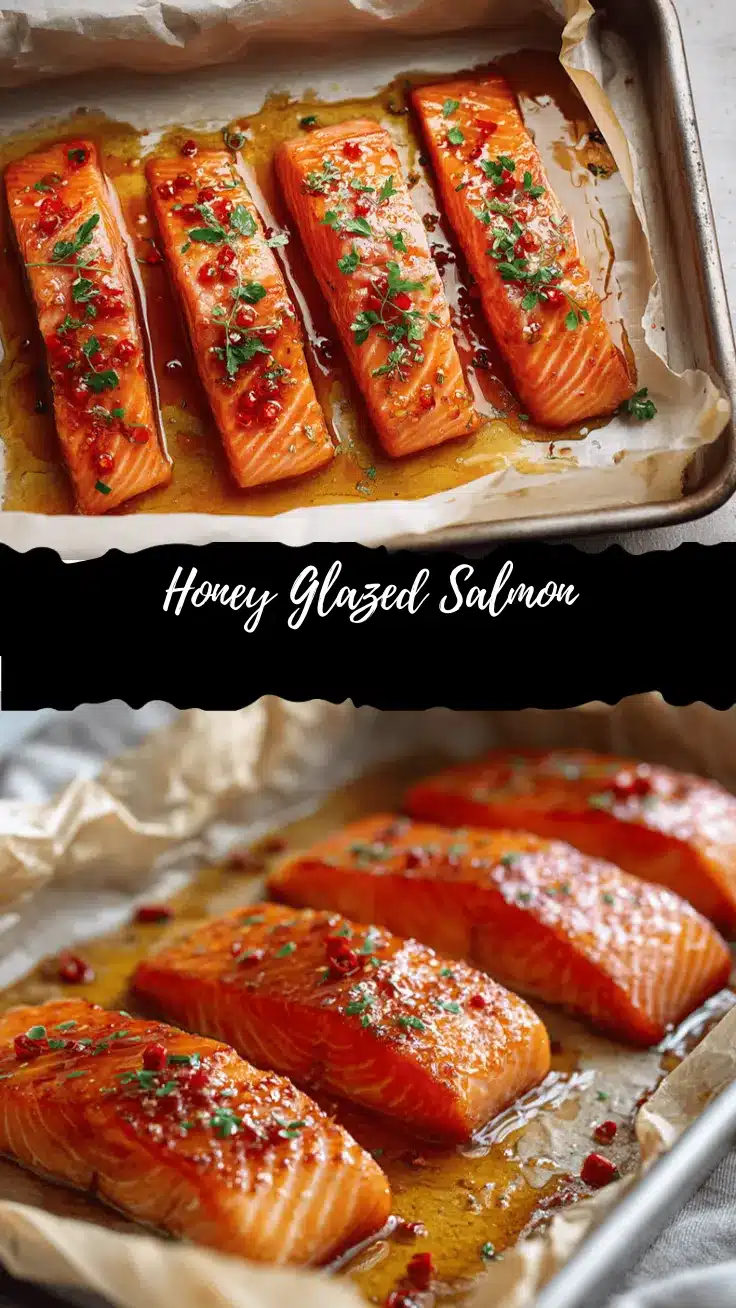 honey glazed salmon recipe