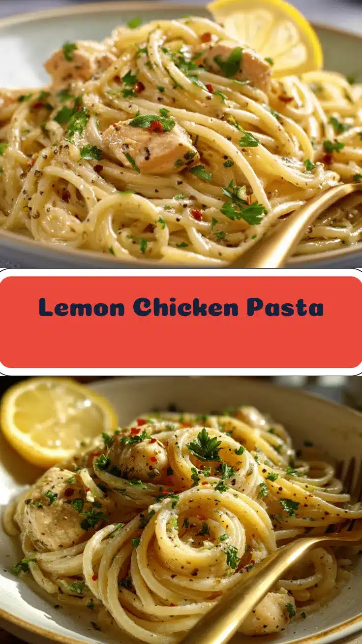 lemon chicken pasta recipe