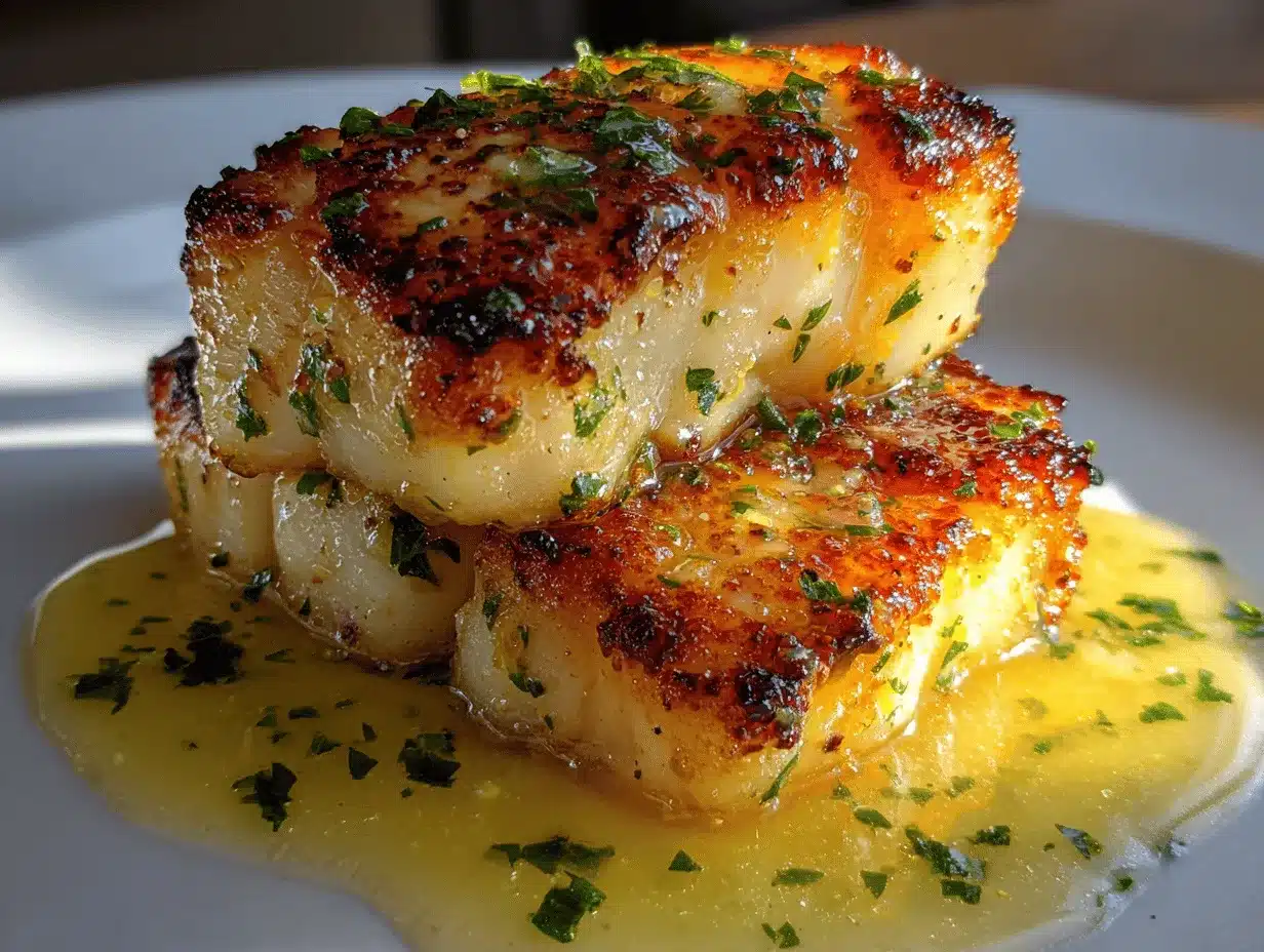 lemon garlic butter cod preparation steps