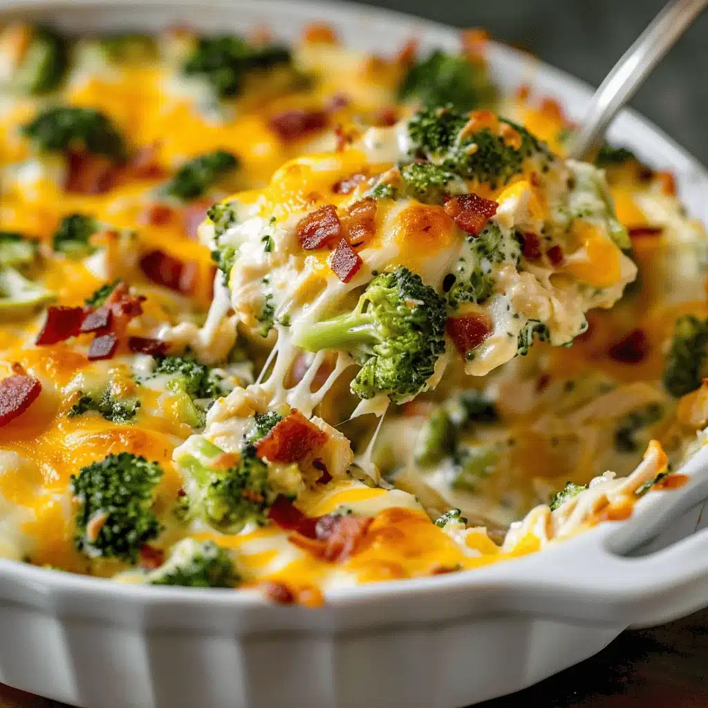 low carb chicken casserole - featured image