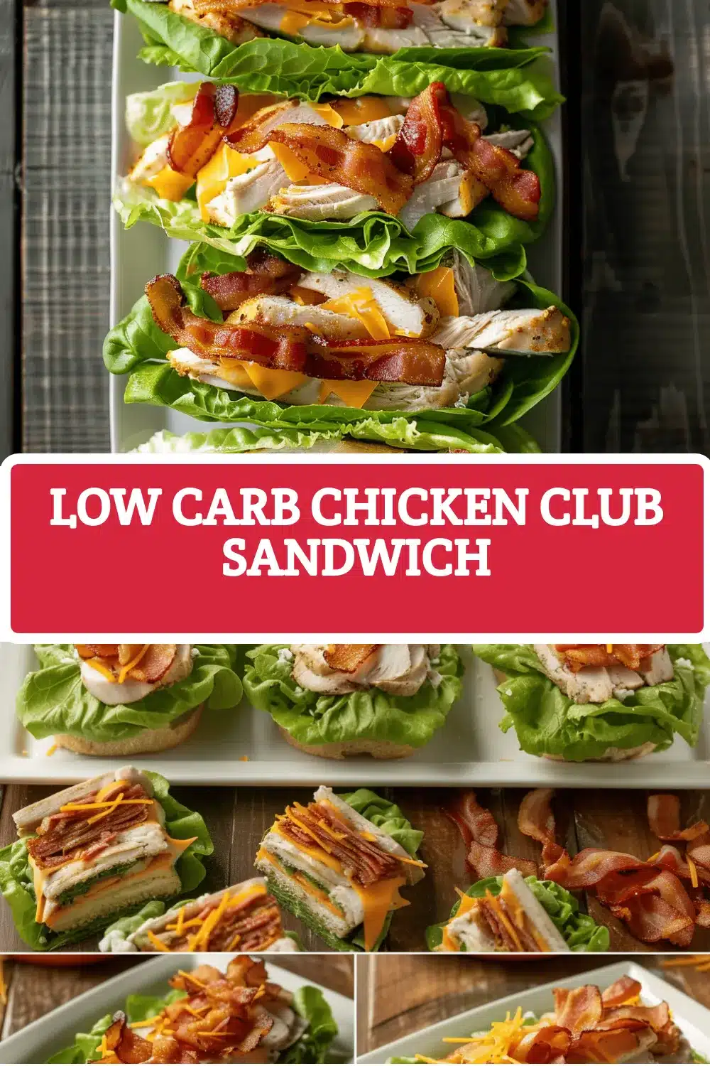 low carb chicken club sandwich recipe