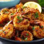 magic crispy baked shrimp - featured image