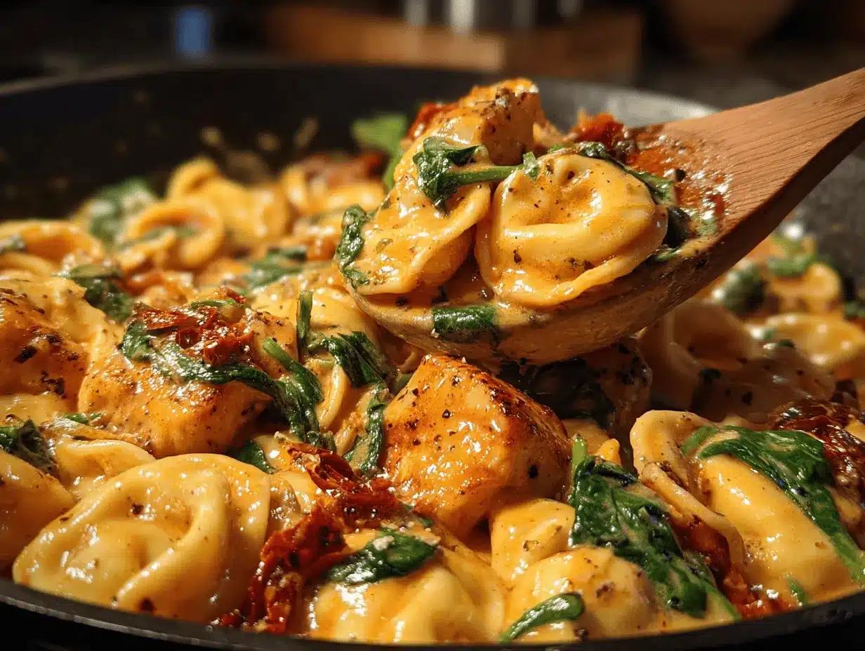 Marry Me Chicken Tortellini preparation steps