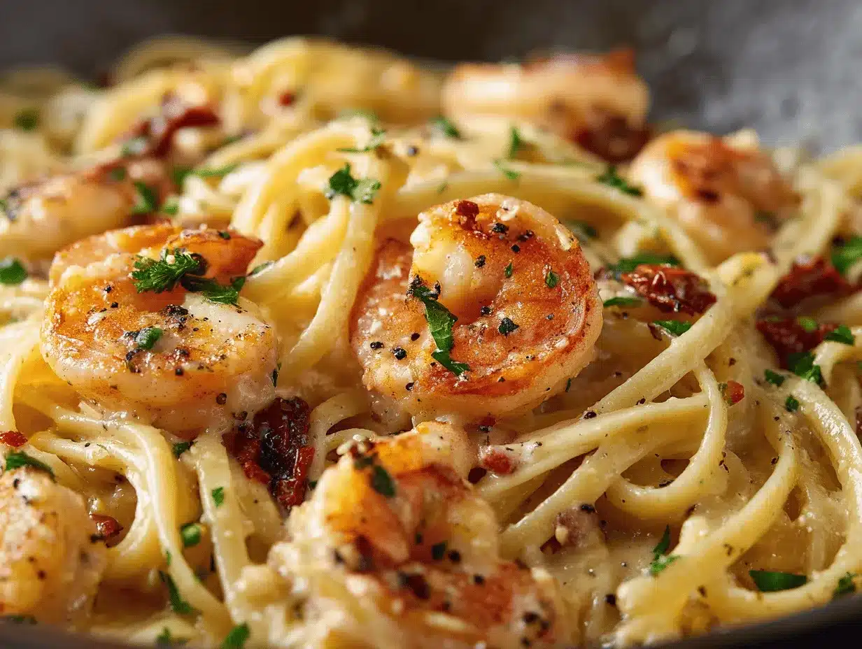 Marry Me Shrimp Pasta preparation steps