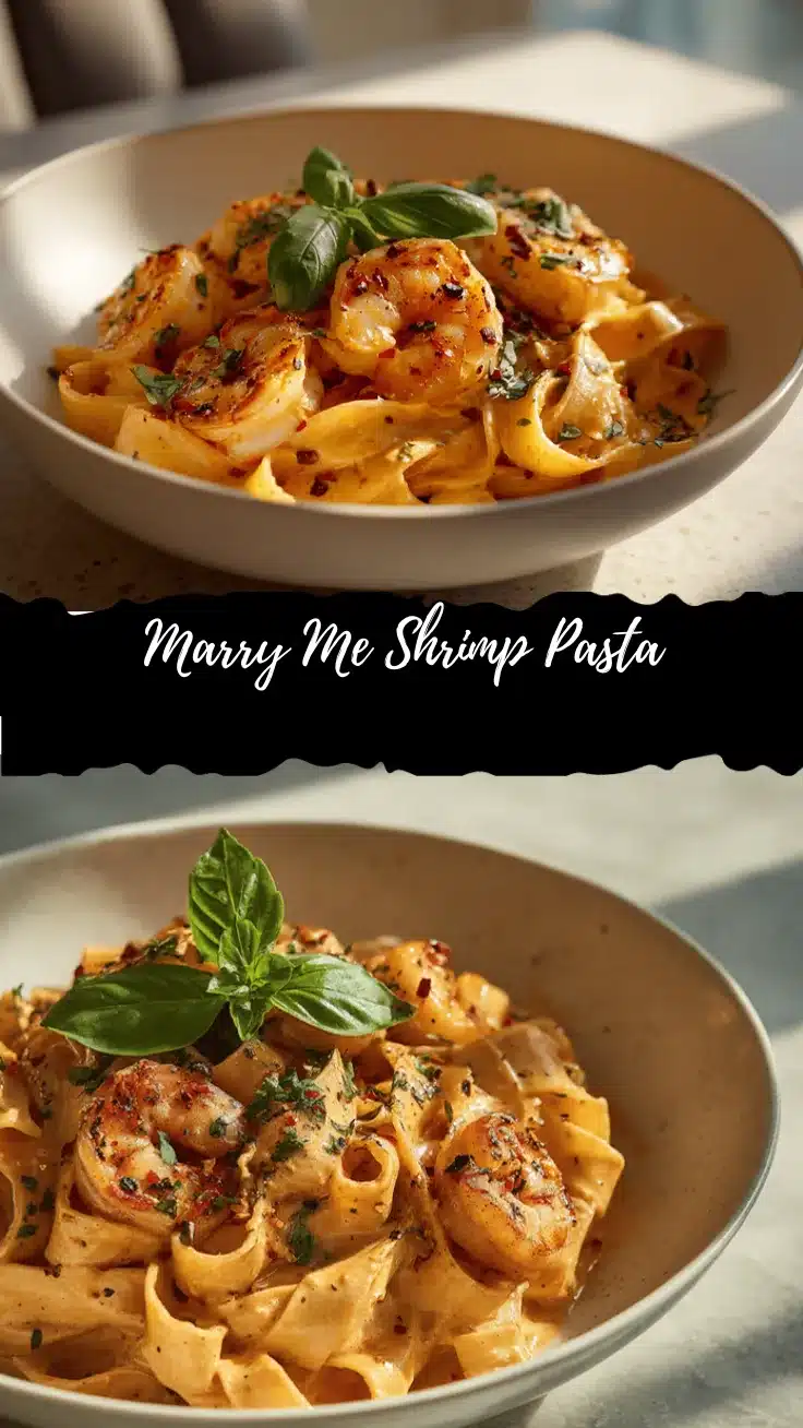 Marry Me Shrimp Pasta recipe