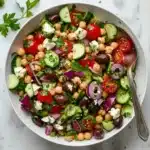 Mediterranean salad recipe - featured image