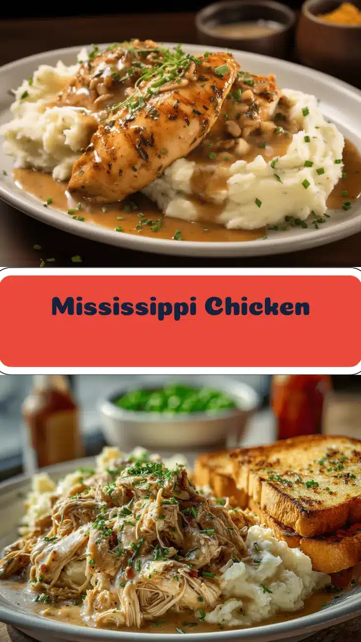 Mississippi Chicken Crockpot recipe