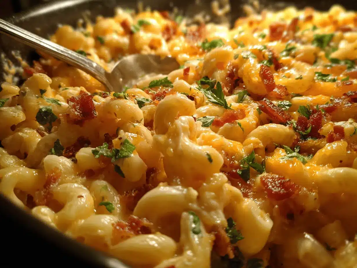 Monster Mac and Cheese preparation steps