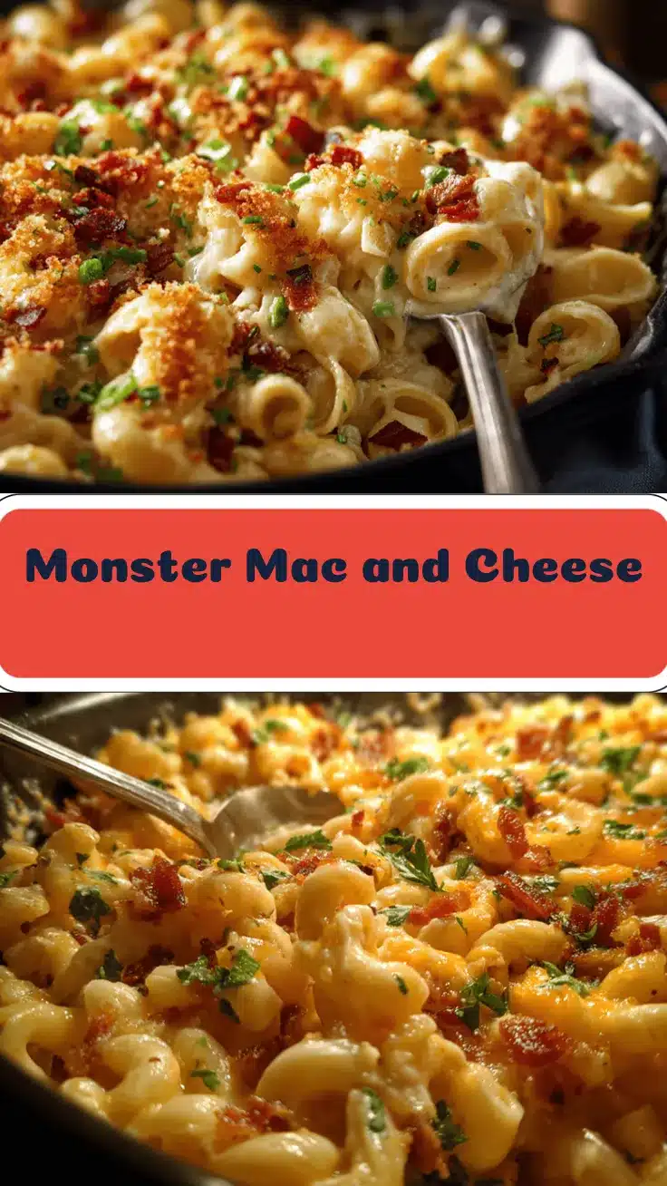 Monster Mac and Cheese recipe