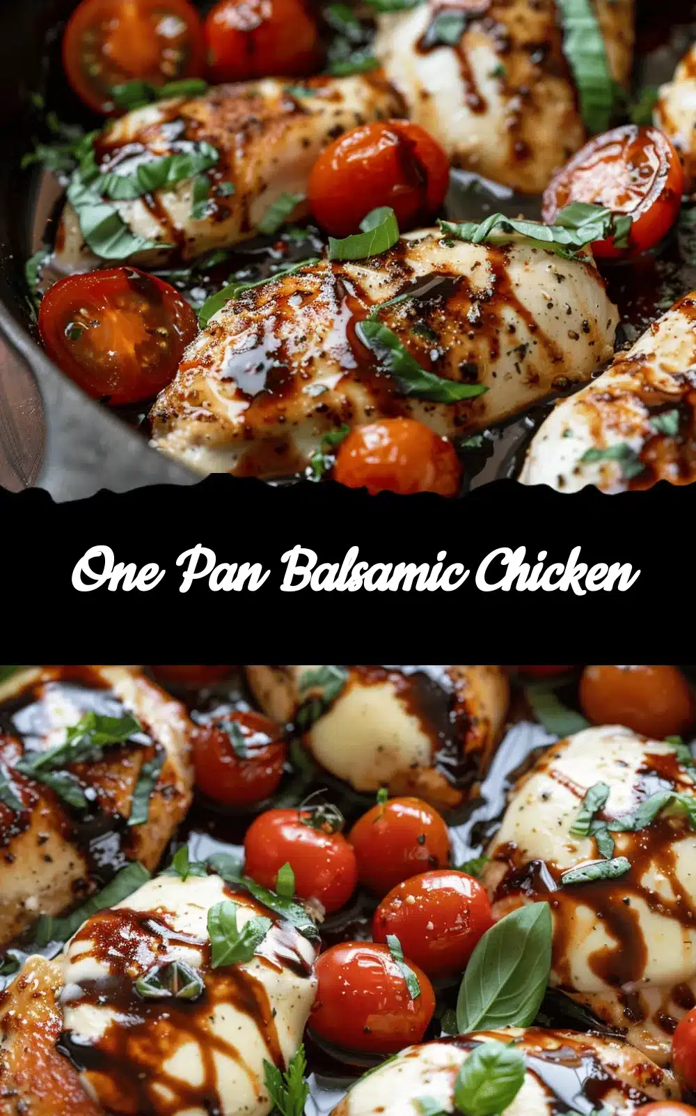 one pan balsamic chicken recipe
