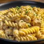 Parmesan chicken pasta crockpot - featured image
