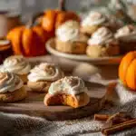 pumpkin cheesecake cookies - featured image