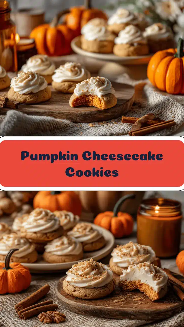 pumpkin cheesecake cookies recipe