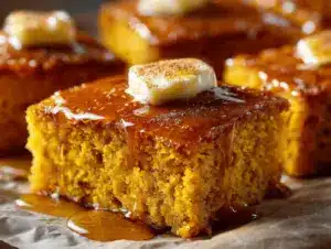 pumpkin cornbread - featured image