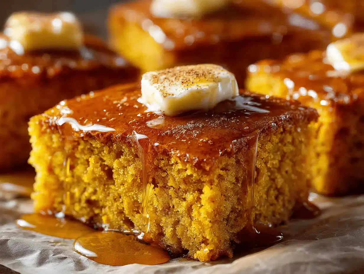 pumpkin cornbread - featured image