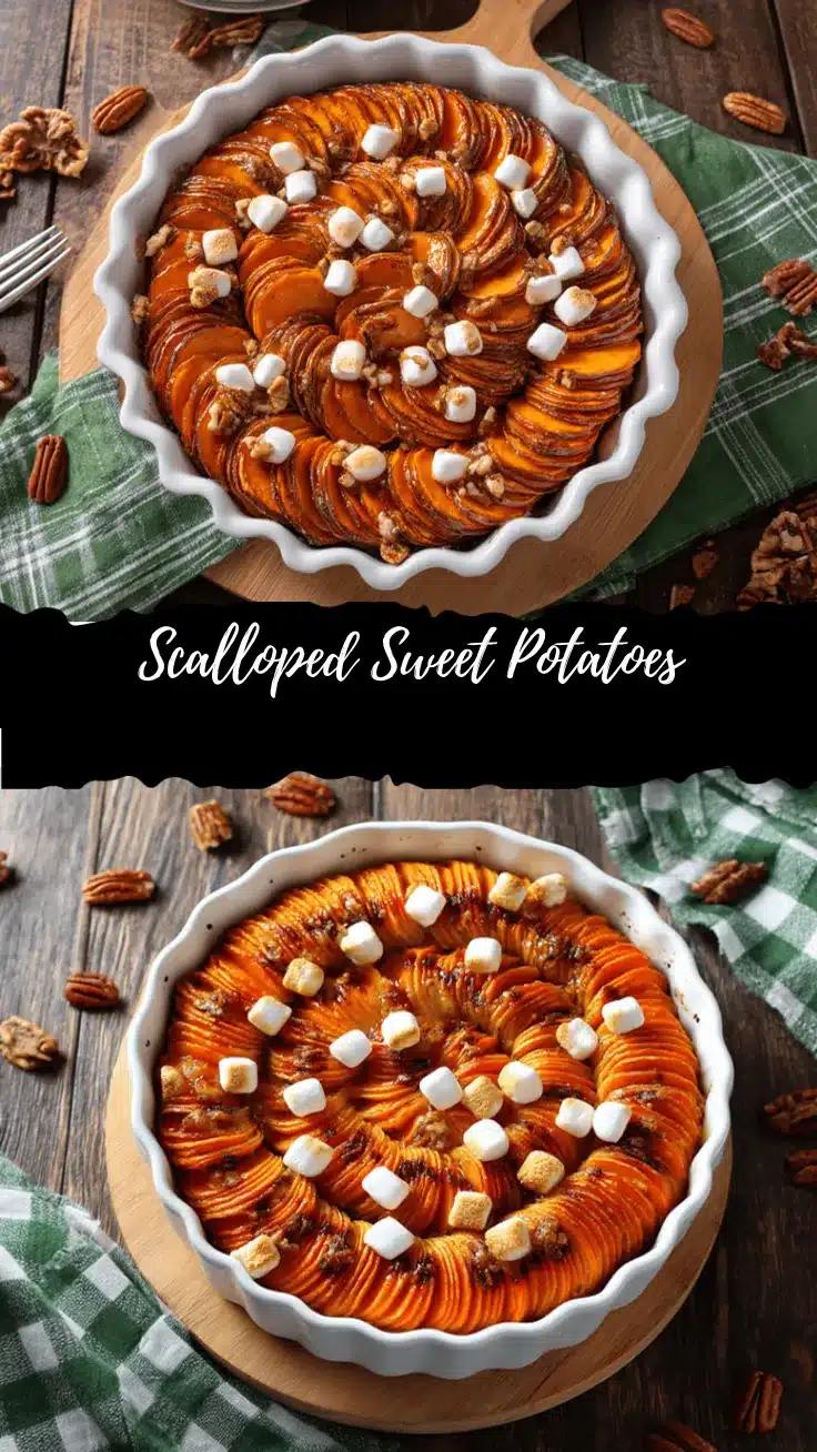 scalloped sweet potatoes recipe