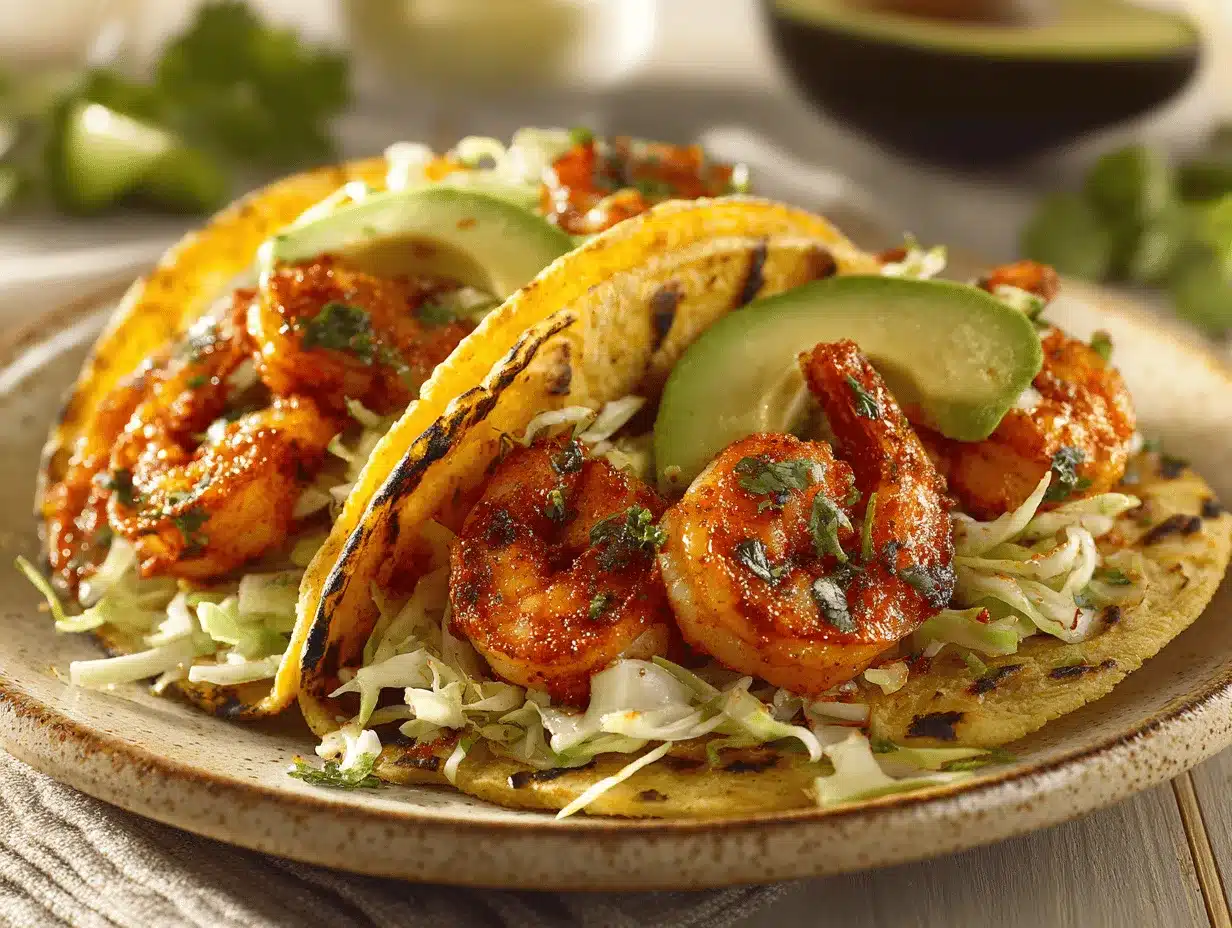 shrimp tacos preparation steps
