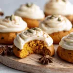 soft pumpkin cookies - featured image