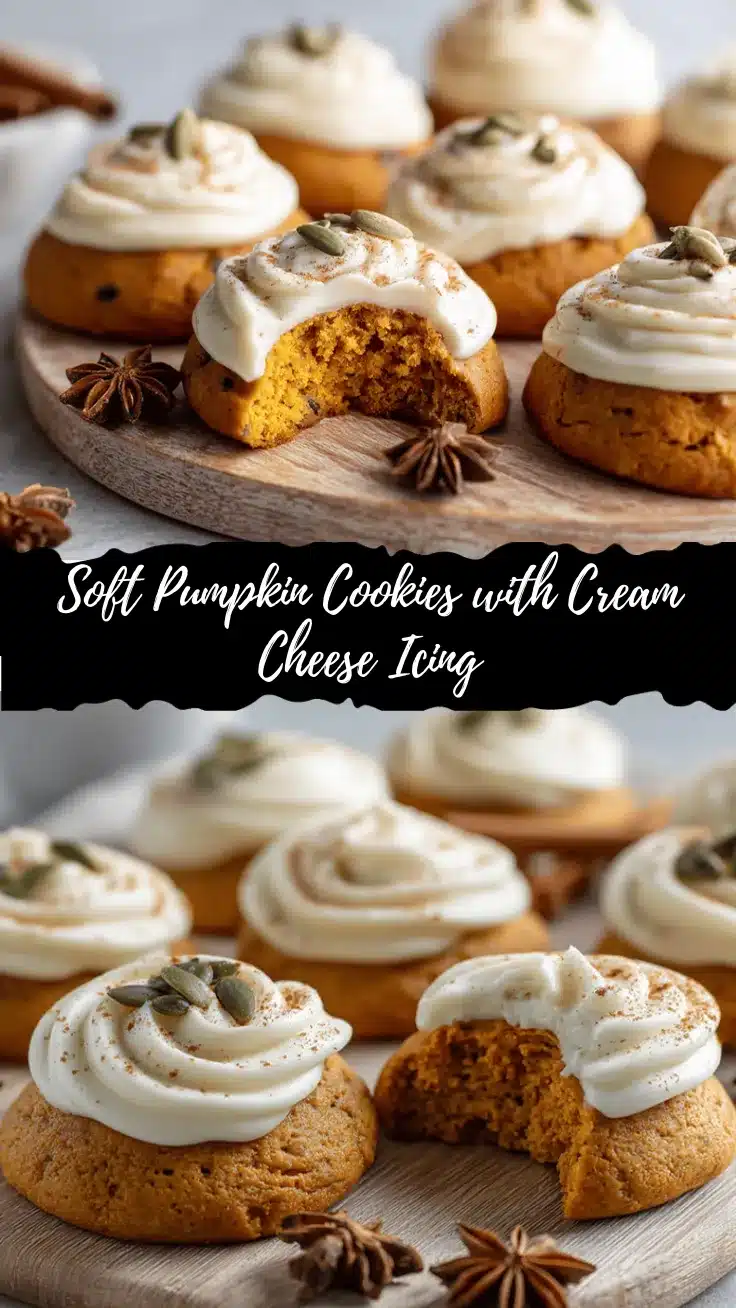 soft pumpkin cookies recipe