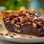 Texas chocolate pecan pie - featured image