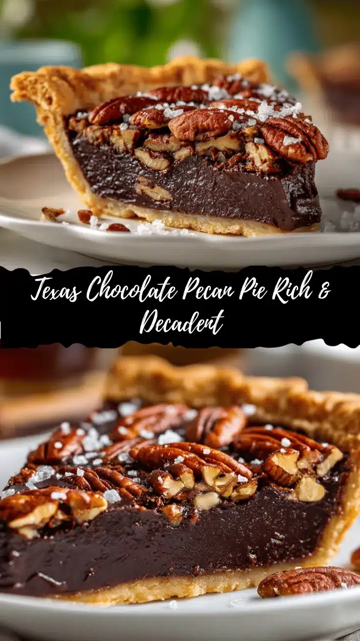 Texas chocolate pecan pie recipe