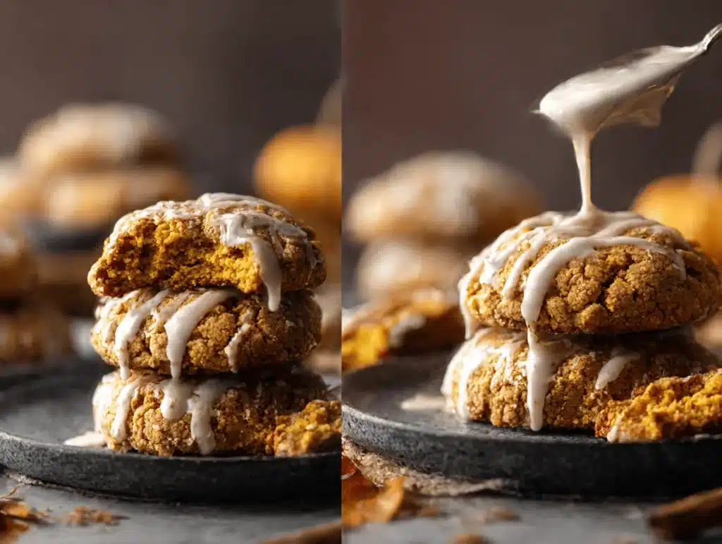 vegan pumpkin pie cookies - featured image